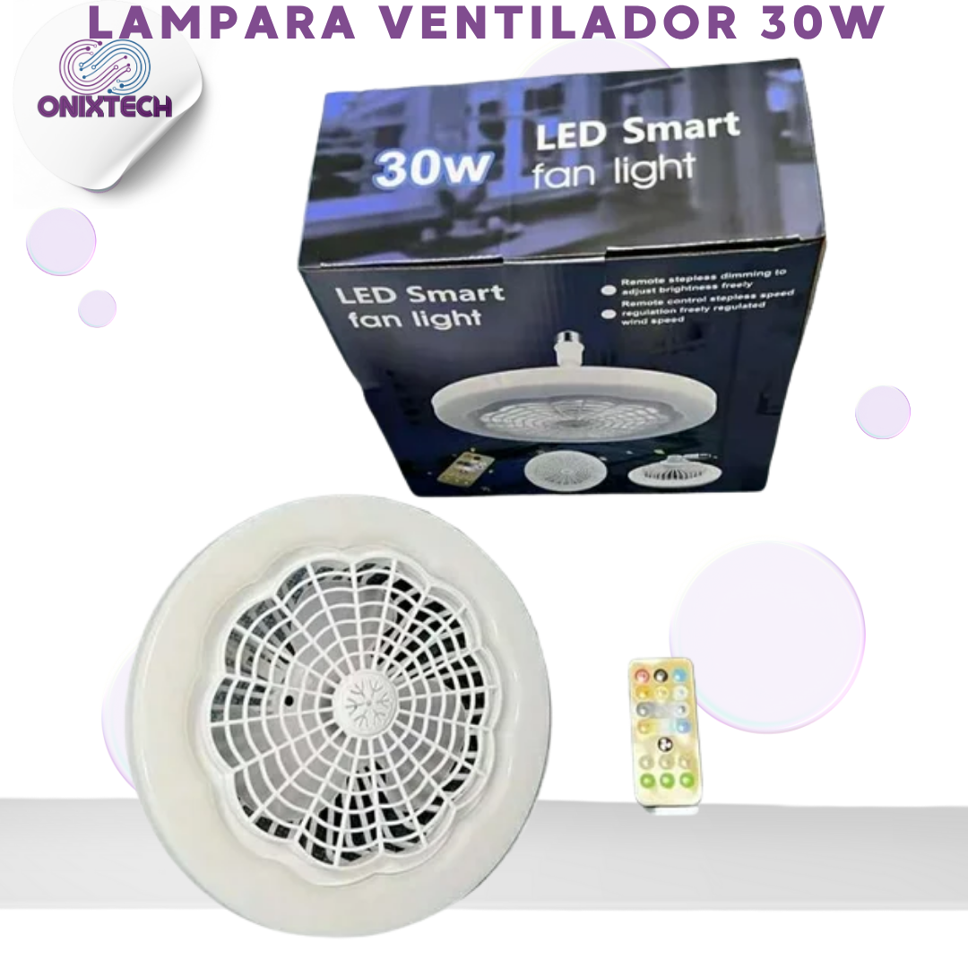 LAMPARA VENTILADOR 30W